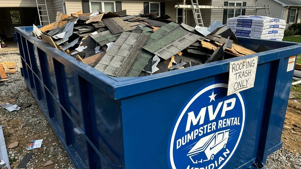 Roll-off dumpster rental in Toomsuba, MS delivered by MVP Dumpster Rental Meridian Roll-off dumpster rental in Toomsuba, MS delivered by MVP Dumpster Rental Meridian