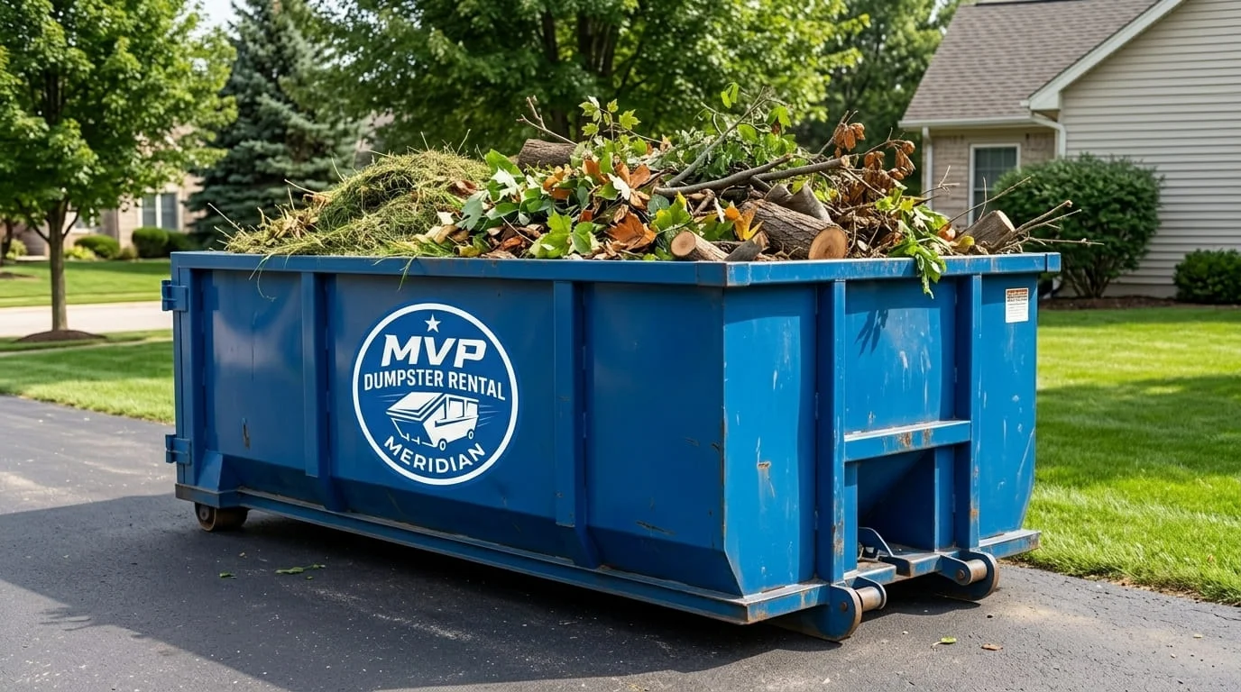 Yard Waste Dumpster Rental Meridian MS-img